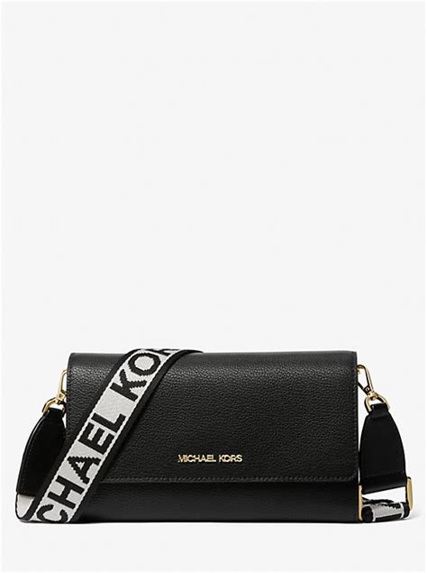 michael kors jet set crossbody luggage|Crossbodytas Jet Set van leer, groot.